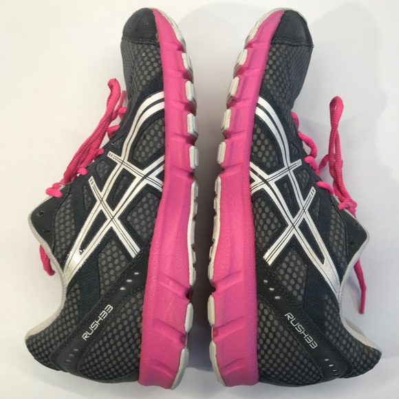 ASICS RUSH33 Woman Running Shoes SZ 10 - Picture 6 of 8